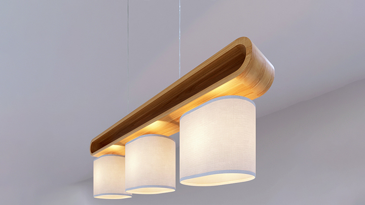 渲染模型_吊灯858