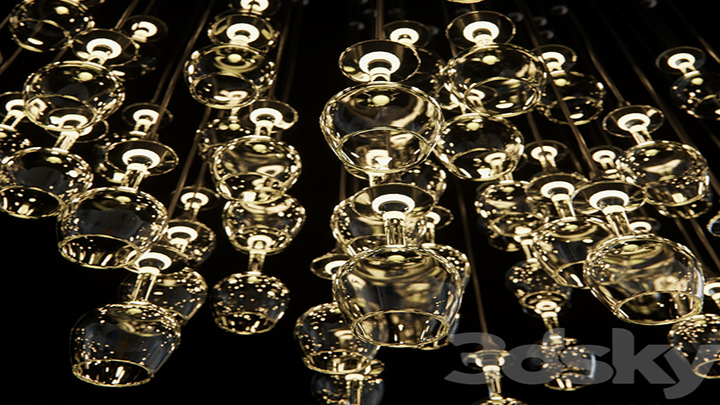 渲染模型_吊灯873