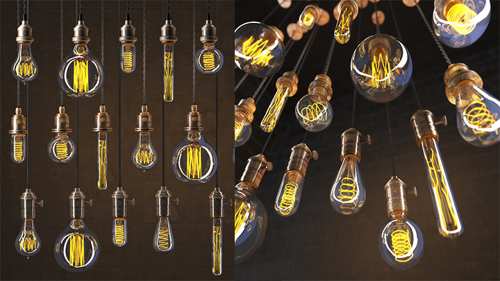 渲染模型_吊灯875