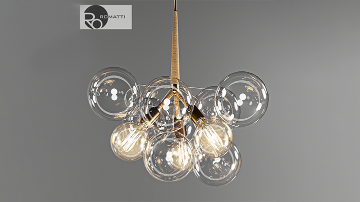 渲染模型_吊灯881