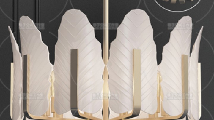 渲染模型_吊灯894