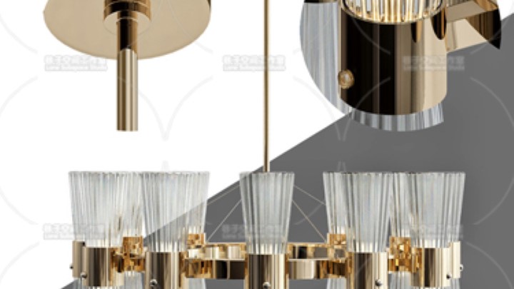 渲染模型_吊灯905