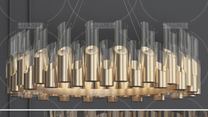 渲染模型_吊灯914