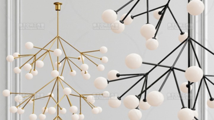 渲染模型_吊灯915