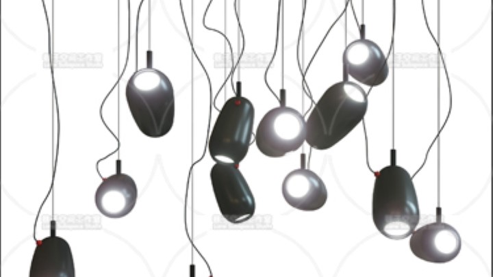 渲染模型_吊灯946