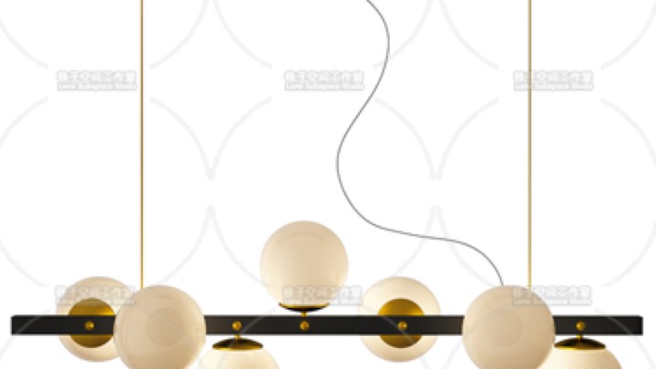 渲染模型_吊灯966