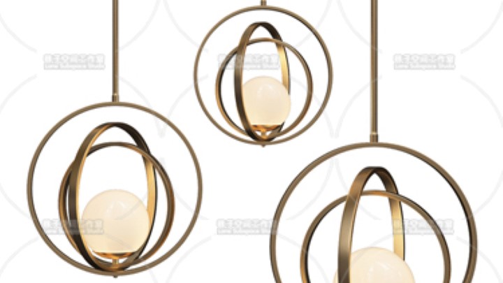 渲染模型_吊灯976