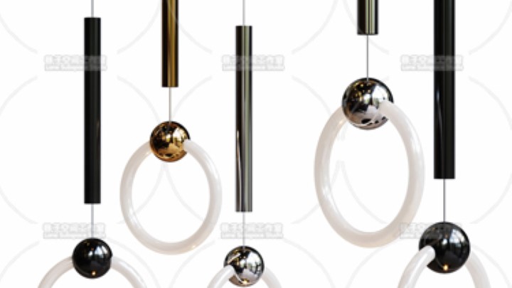 渲染模型_吊灯980