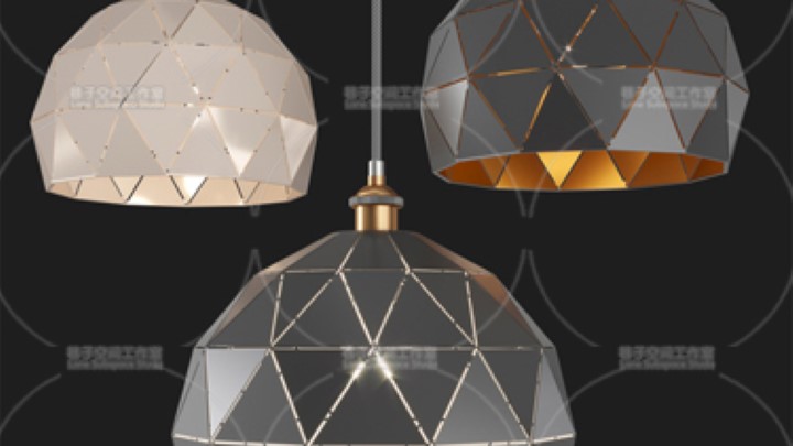 渲染模型_吊灯983