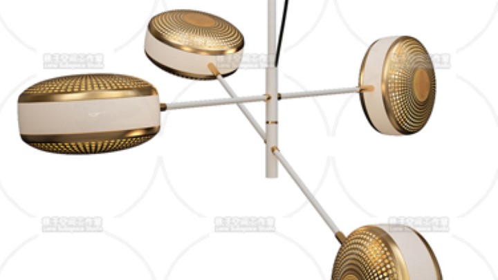 渲染模型_吊灯995