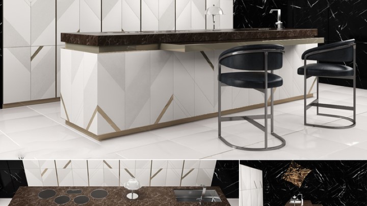 渲染模型_吧台006