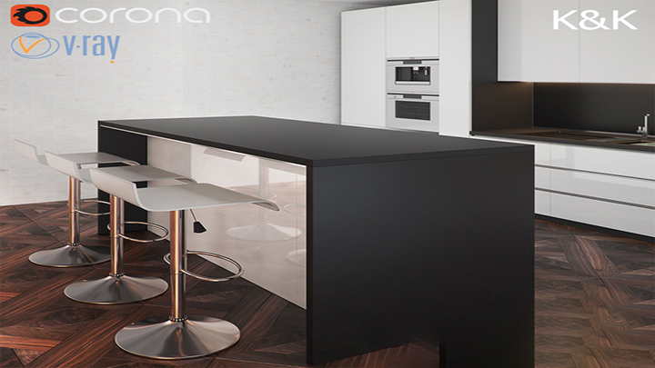 渲染模型_吧台009