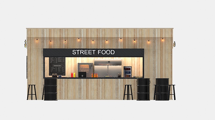 渲染模型_吧台018