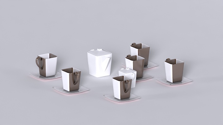 渲染模型_咖啡杯004