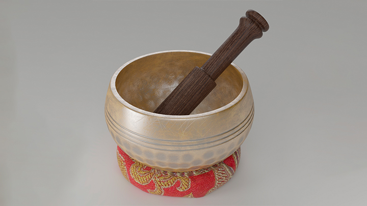 渲染模型_唱钵001