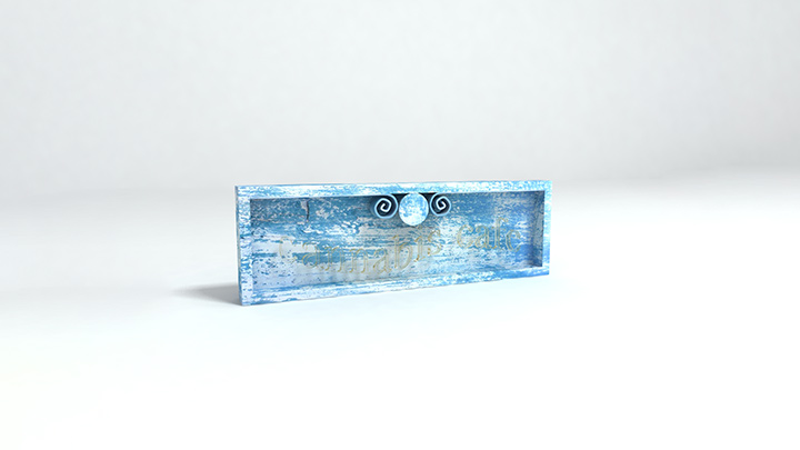 渲染模型_商业标牌046