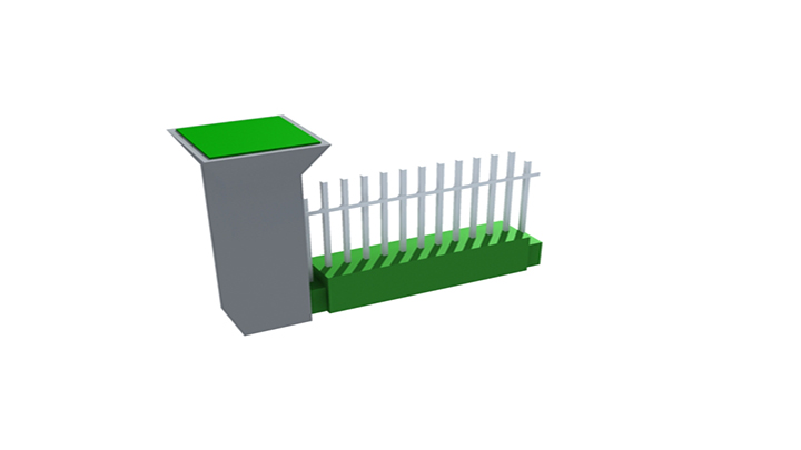 渲染模型_围墙022