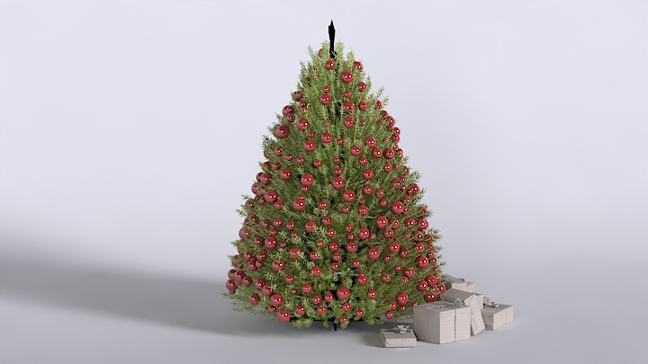 渲染模型_圣诞树003