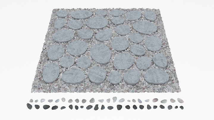 渲染模型_地面004