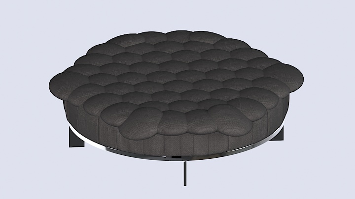 渲染模型_坐垫014