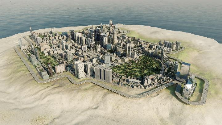 渲染模型_城市011