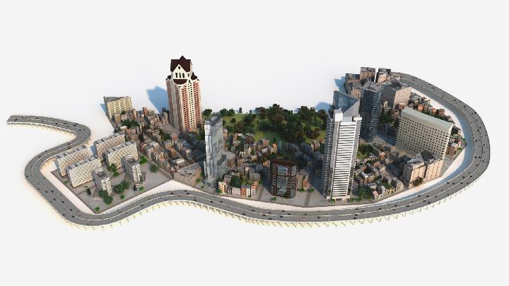 渲染模型_城市021