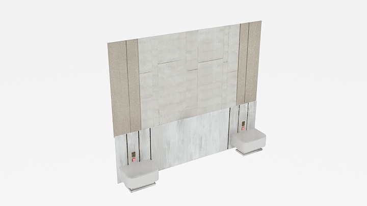 渲染模型_墙面029