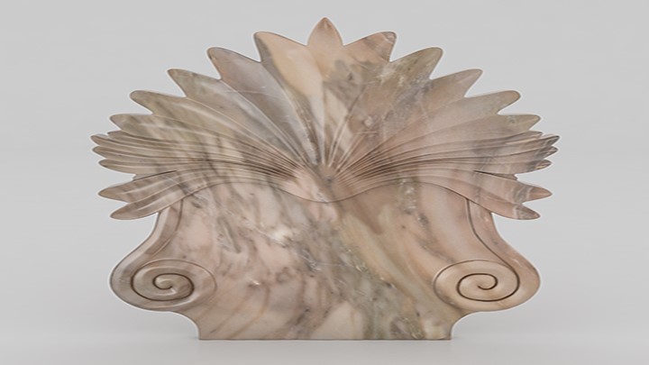 渲染模型_墙面装饰029