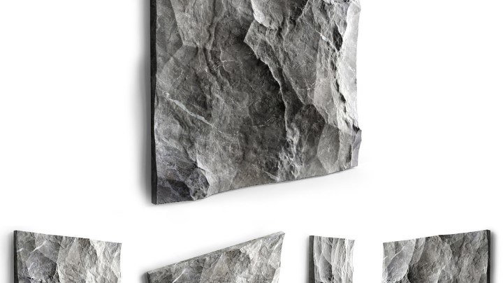 渲染模型_墙面装饰035