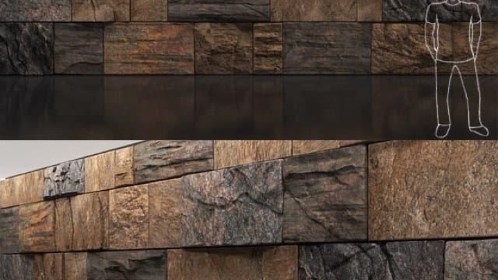 渲染模型_墙面装饰037