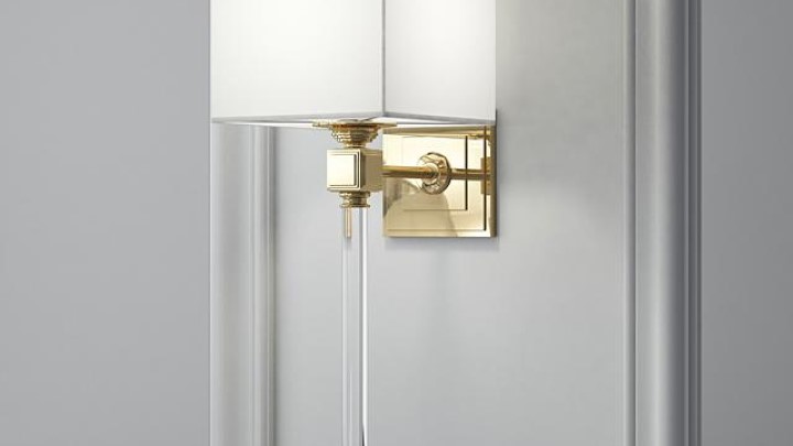 渲染模型_壁灯086