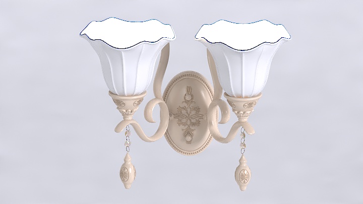 渲染模型_壁灯097