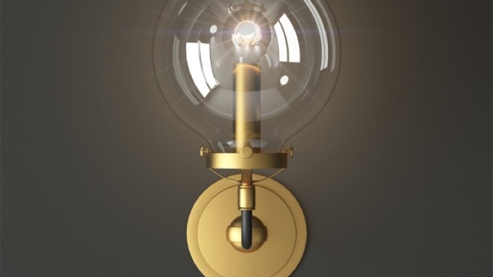 渲染模型_壁灯106