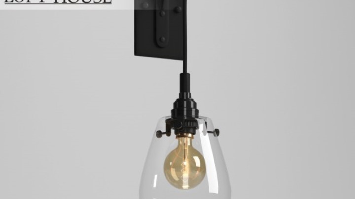 渲染模型_壁灯111