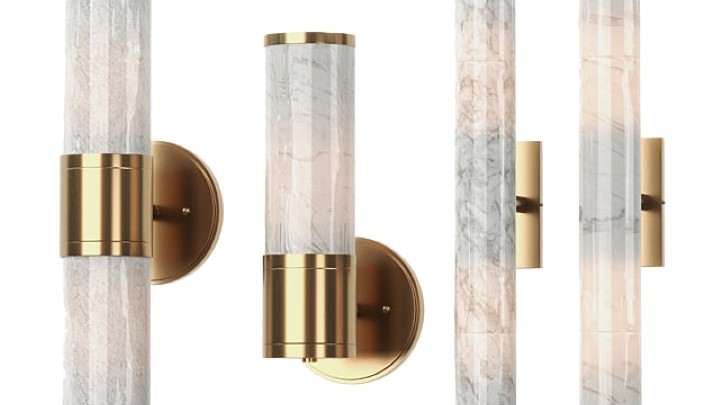 渲染模型_壁灯128