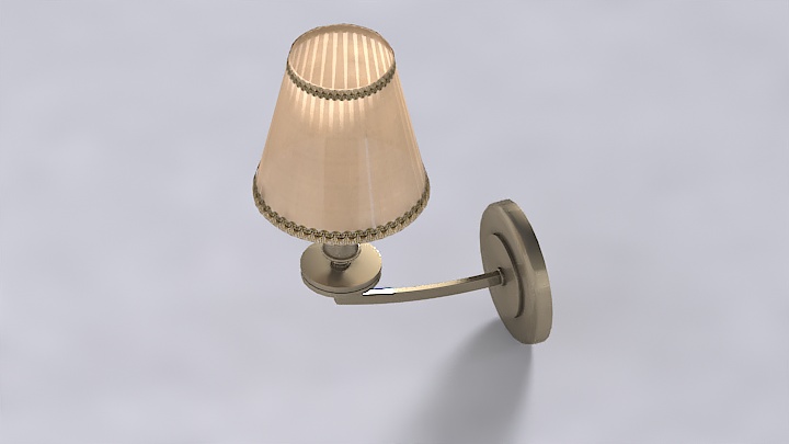 渲染模型_壁灯141