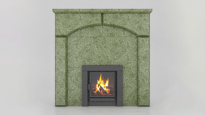 渲染模型_壁炉035