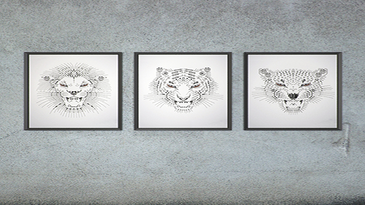 渲染模型_壁画064