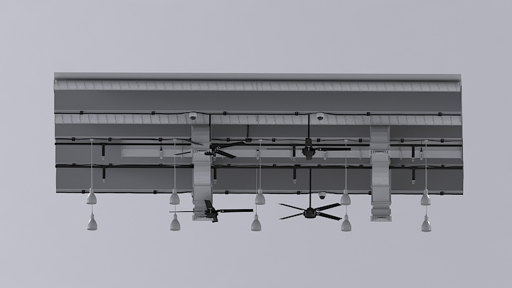 渲染模型_天花板003