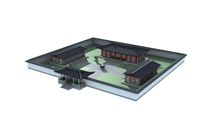 渲染模型_娘娘殿001