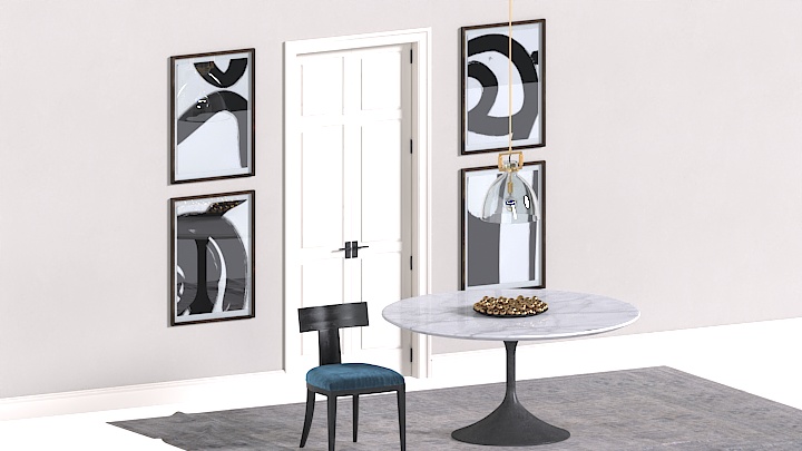 渲染模型_客厅007