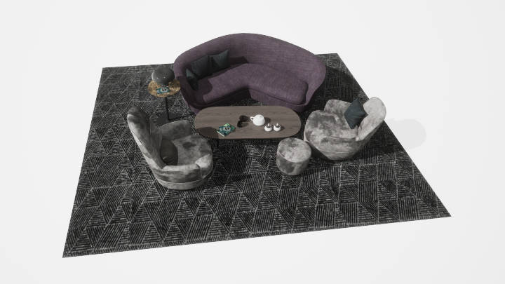 渲染模型_客厅009