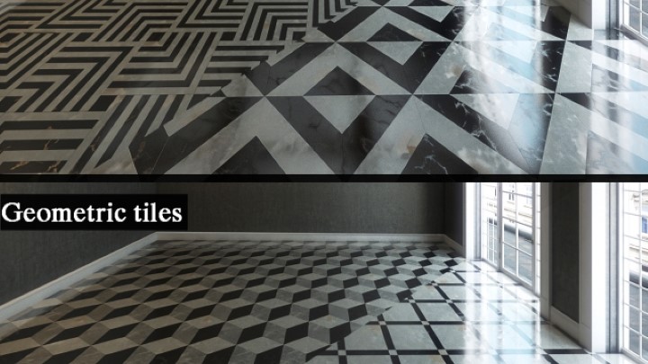 渲染模型_室内地板033