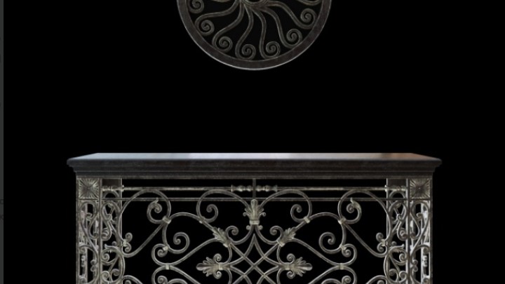 渲染模型_室内家具002