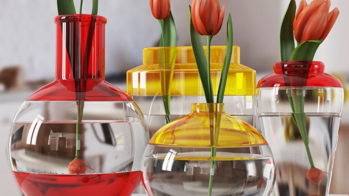 渲染模型_室内植物019