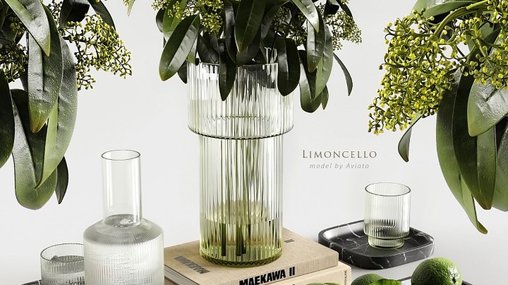 渲染模型_室内植物158