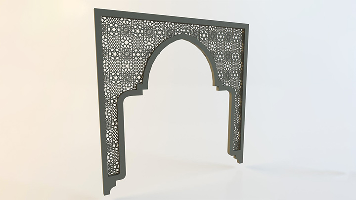 渲染模型_室内装饰052