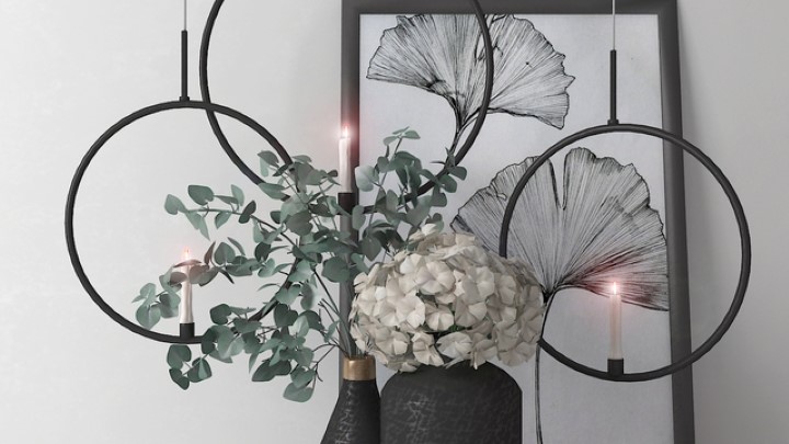 渲染模型_室内装饰063