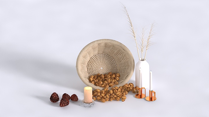 渲染模型_室内装饰201