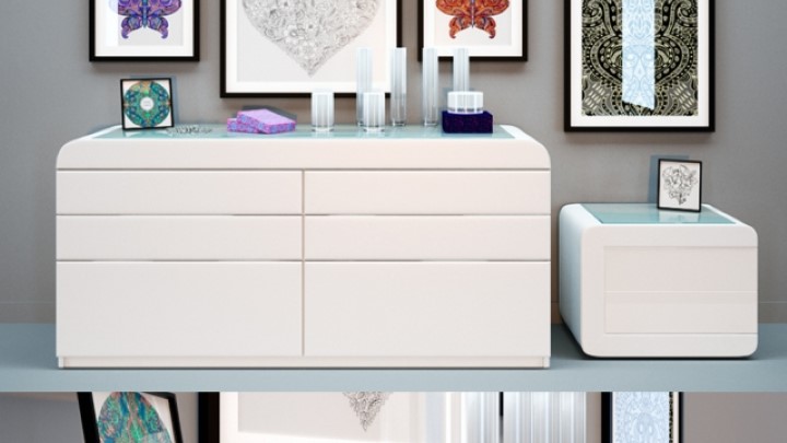 渲染模型_室内装饰画007